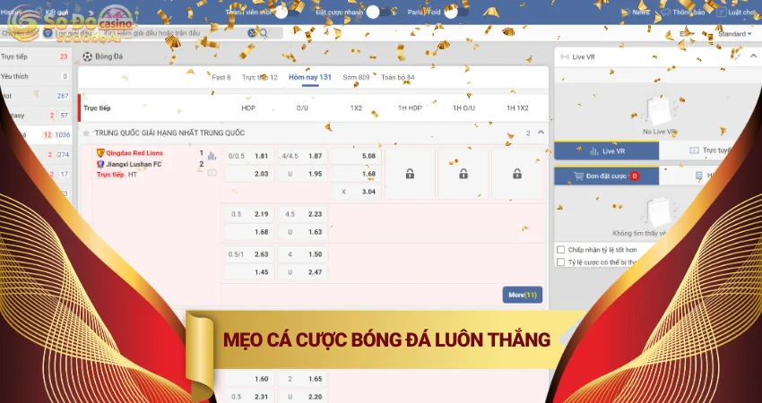 5 Mẹo cá cược Bóng Đá luôn thắng tân thủ nên biết